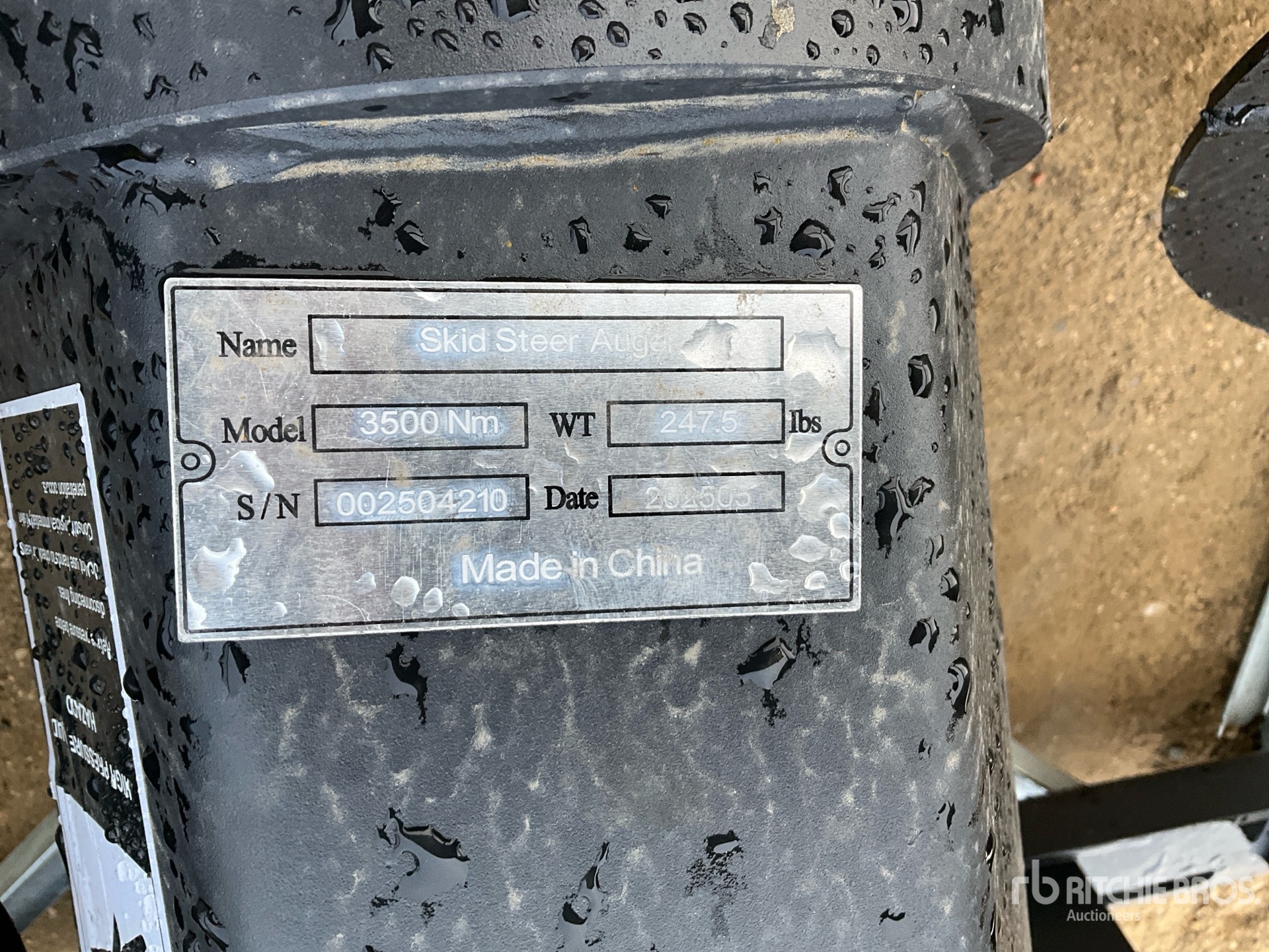 General Appearance with Numero seriale/numero d’identificazione del veicolo (VIN)