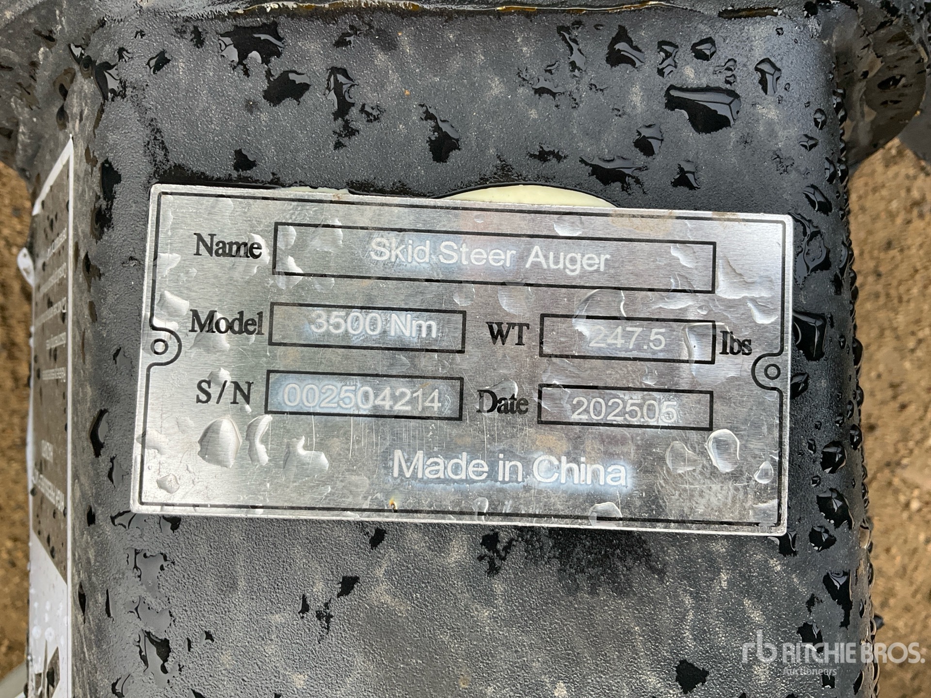 General Appearance with Numero seriale/numero d’identificazione del veicolo (VIN)