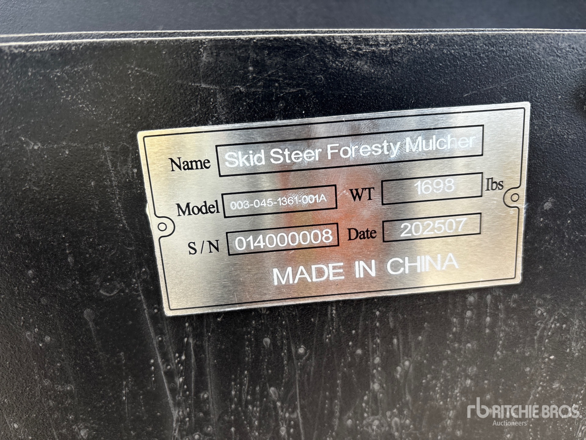 General Appearance with Seriennummer / FIN