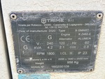 General Appearance with Unit Serial Number