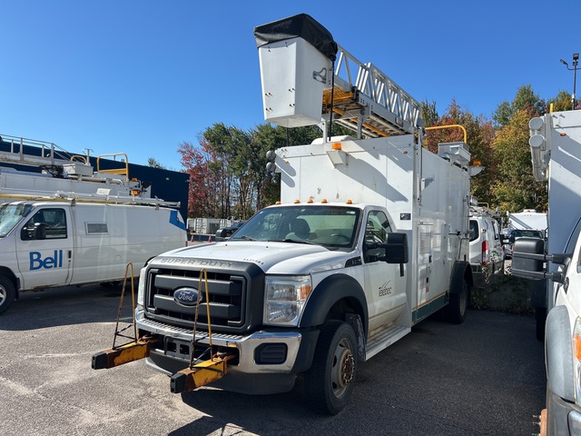 2013 Robert Hydraulique RH41 41 ft on 2013 Ford F-550 XL 4x2 Bucket Truck 2013 Robert Hydraulique RH41 41 ft on 2013 Ford F-550 XL 4x2 Bucket Truck