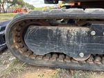 Undercarriage with Left Track Tensioner