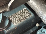 Motor with Emission Label