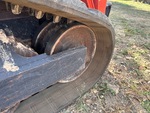 Rubber Track Undercarriage with Rear idler wear
