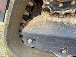 Rubber Track Undercarriage with Front Idler Wear