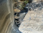 Rubber Track Undercarriage with Rear idler wear