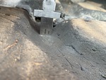 Train de roulement with Hauteur de crampon gauche