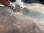 Train de roulement with Hauteur de crampon gauche
