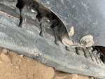 Undercarriage with Left Track Rollers