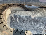 Undercarriage with Left Track Tensioner