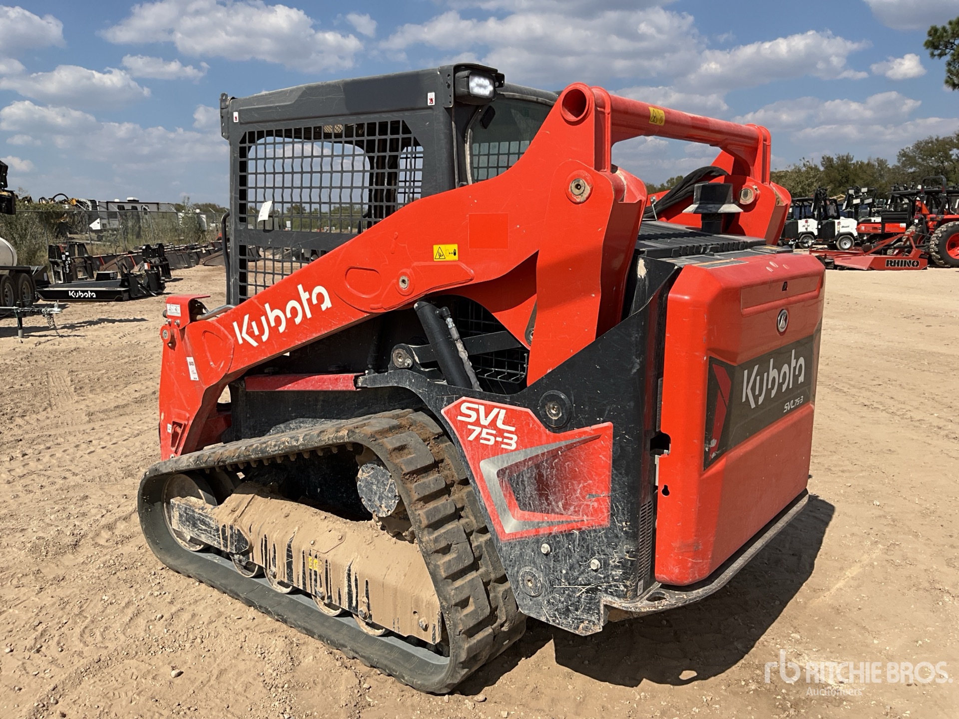 MINI CARGADOR SOBRE ORUGAS 2023 KUBOTA SVL753