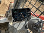 Control Station with Luces de advertencia del motor