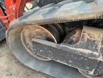 Rubber Track Undercarriage with Front Idler Wear