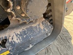 Rubber Track Undercarriage with Rear idler wear