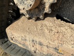 Rubber Track Undercarriage with Rear idler wear