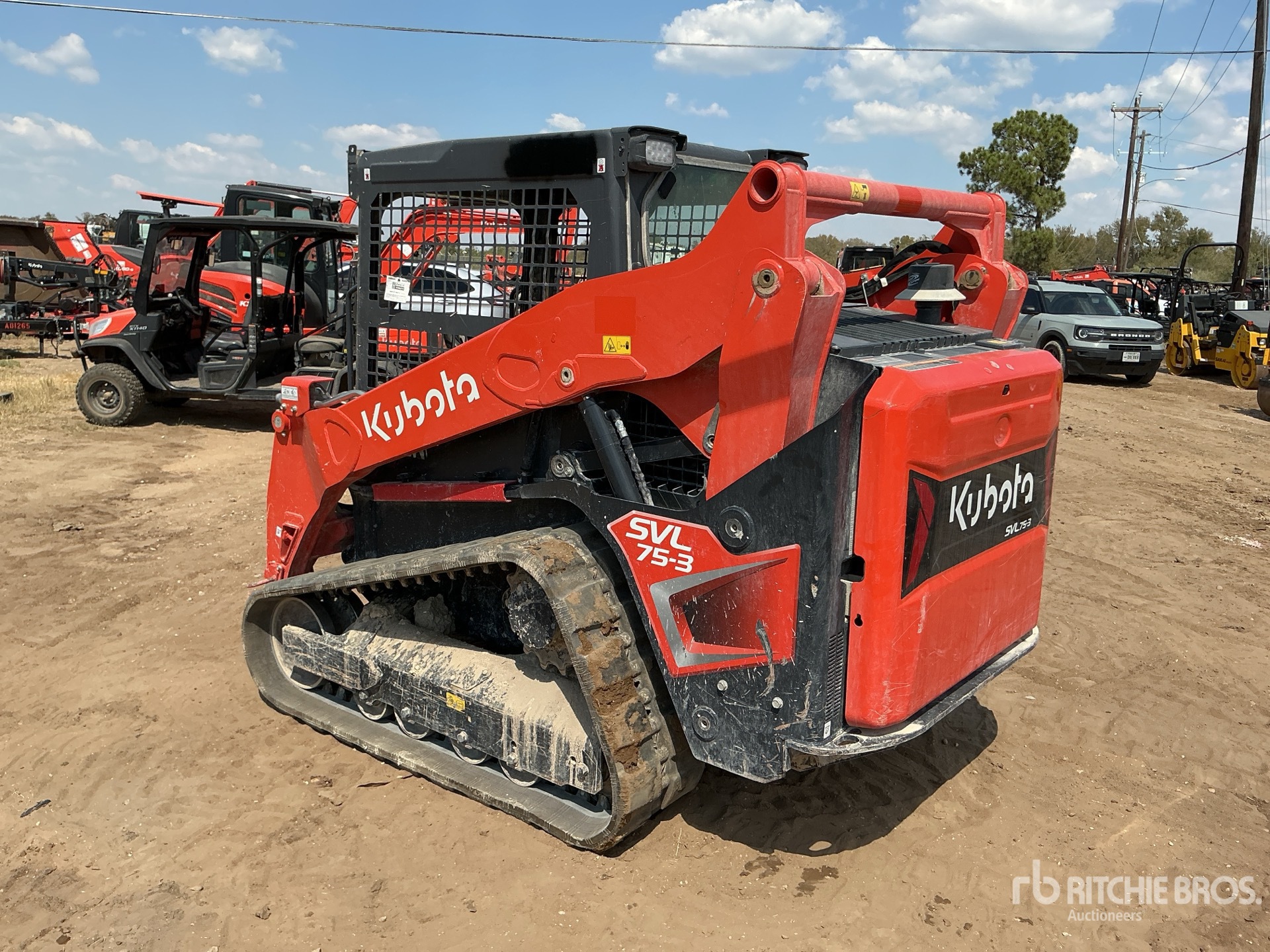 MINI CARGADOR SOBRE ORUGAS 2024 KUBOTA SVL753
