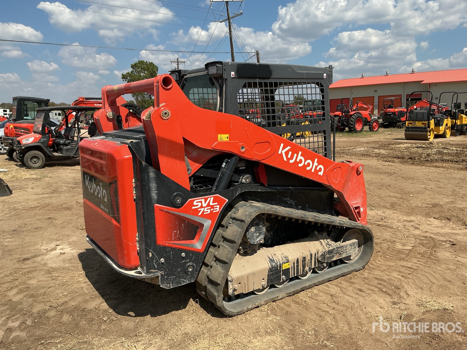 MINI CARGADOR SOBRE ORUGAS 2024 KUBOTA SVL753