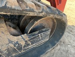 Rubber Track Undercarriage with Front Idler Wear