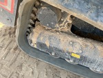 Rubber Track Undercarriage with Rear idler wear