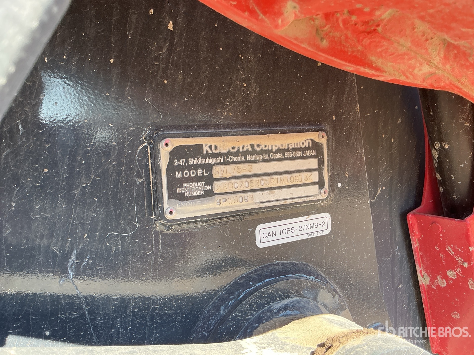 MINI CARGADOR SOBRE ORUGAS 2023 KUBOTA SVL753