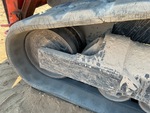 Rubber Track Undercarriage with Front Idler Wear