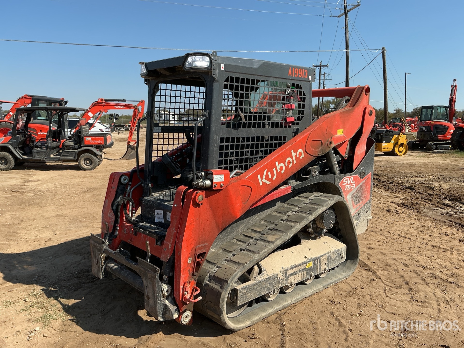 MINI CARGADOR SOBRE ORUGAS 2023 KUBOTA SVL753