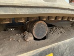 Undercarriage with Left Carrier Rollers