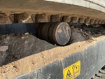 Undercarriage with Left Carrier Rollers