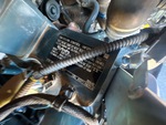 Engine with Emission Label