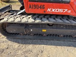Undercarriage with Left Track Tensioner