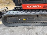 Undercarriage with Left Track Tensioner