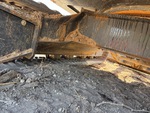 Undercarriage with Left Roller Frame