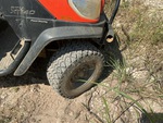 Chassis with Right Front Tire