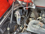 Engine with A/C Compressor
