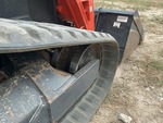 Rubber Track Undercarriage with Front Idler Wear