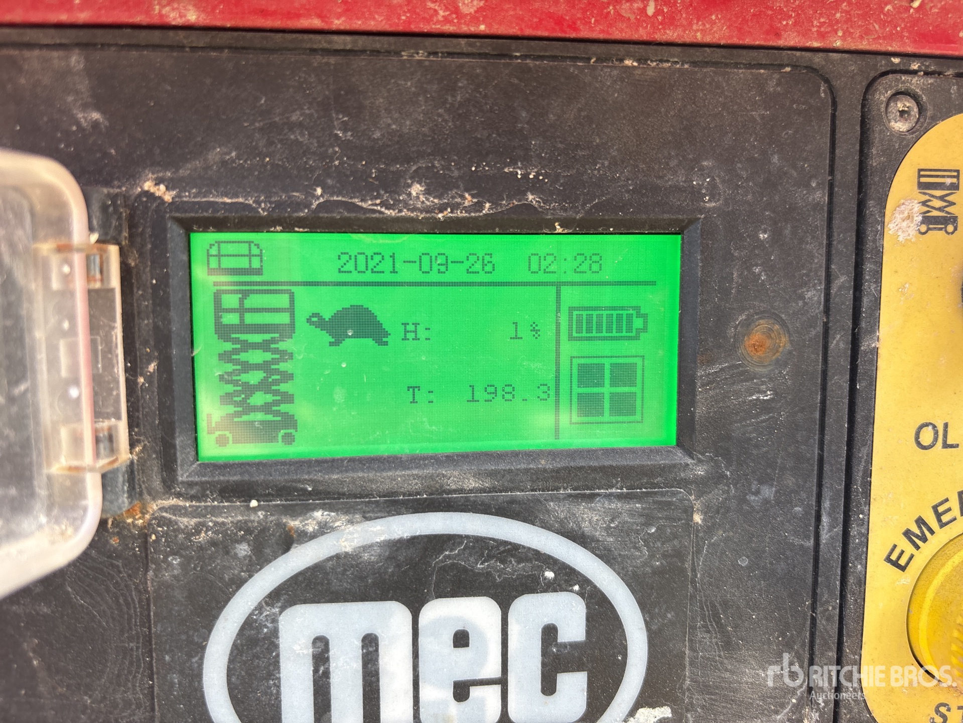 General Appearance with Hour Meter / Odometer