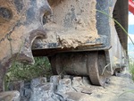 Undercarriage with Left Track Rollers