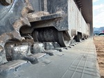 Undercarriage with Left Track Rollers
