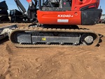 Undercarriage with Left Roller Frame