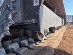 Undercarriage with Left Track Rollers