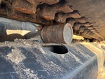Undercarriage with Left Carrier Rollers