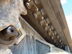 Rubber Track Undercarriage with Rubber Belt Drive Lugs