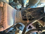 Engine with Emission Label