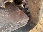 Rubber Track Undercarriage with Rear idler wear