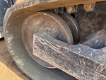 Rubber Track Undercarriage with Front Idler Wear