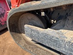 Rubber Track Undercarriage with Front Idler Wear