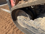 Rubber Track Undercarriage with Front Idler Wear