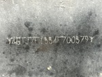 General Appearance with Second Serial Number/VIN Photo
