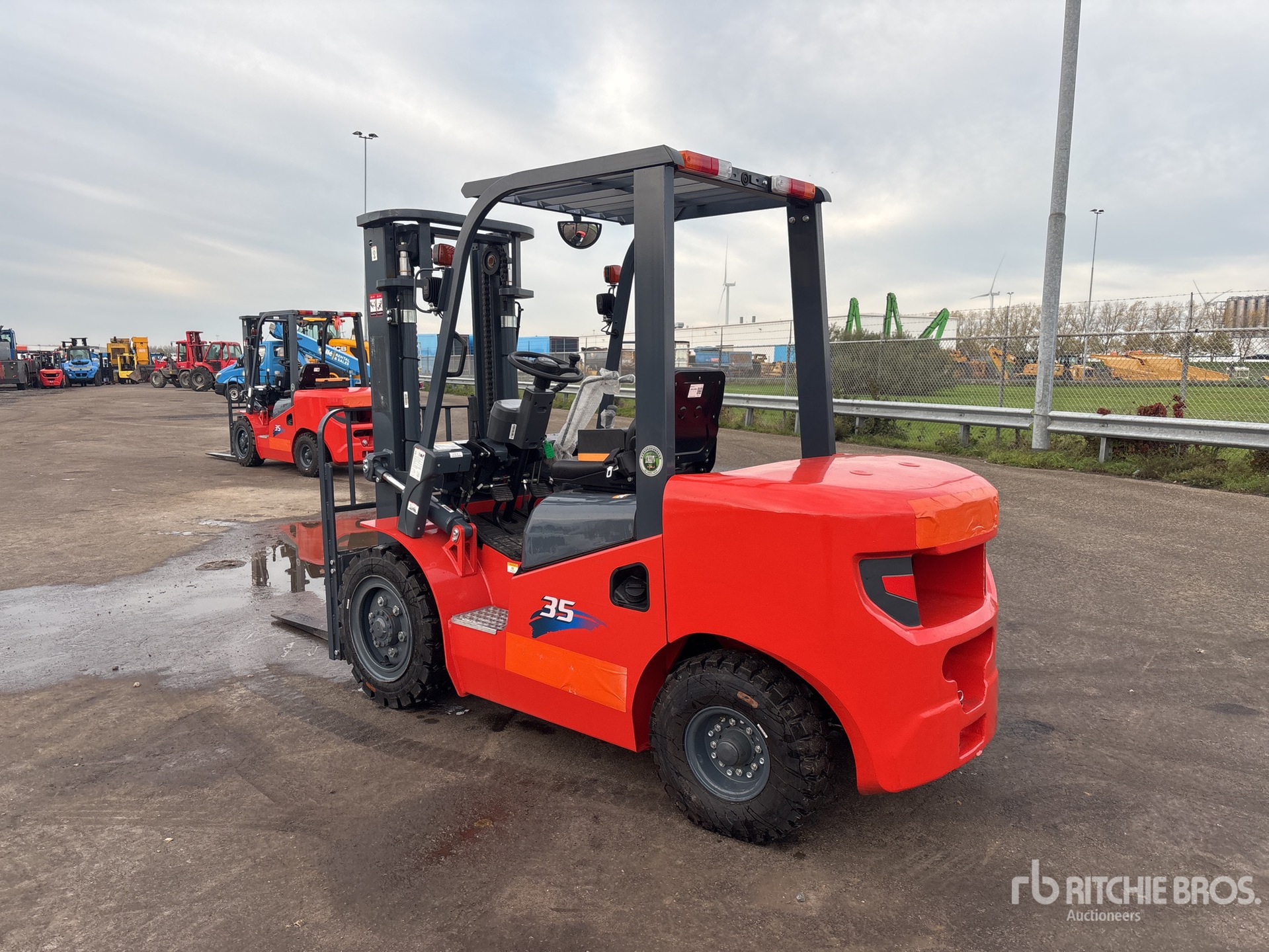 General Appearance with Picture, Left Rear Corner