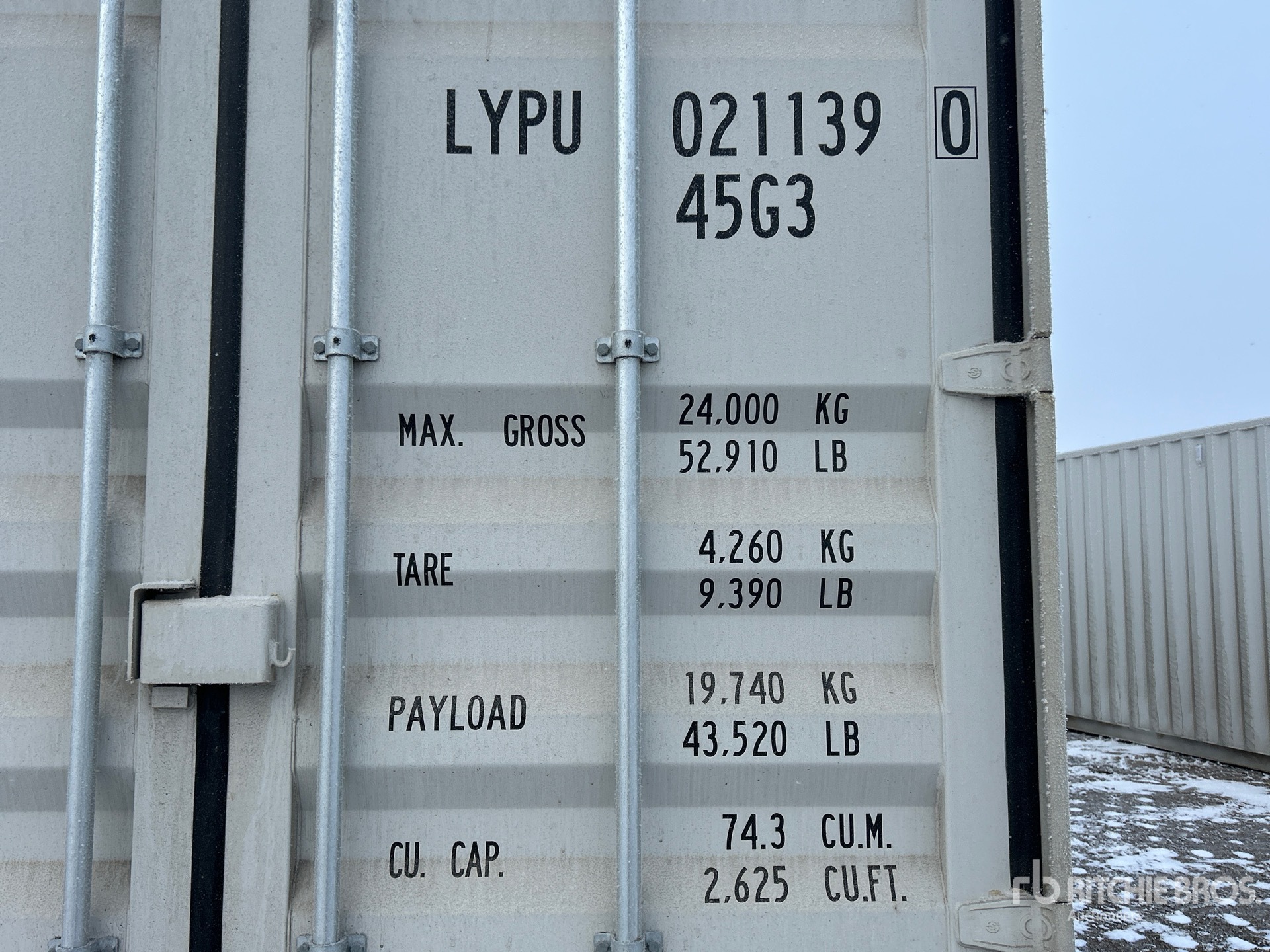 General Appearance with Numer seryjny/numer identyfikacyjny pojazdu